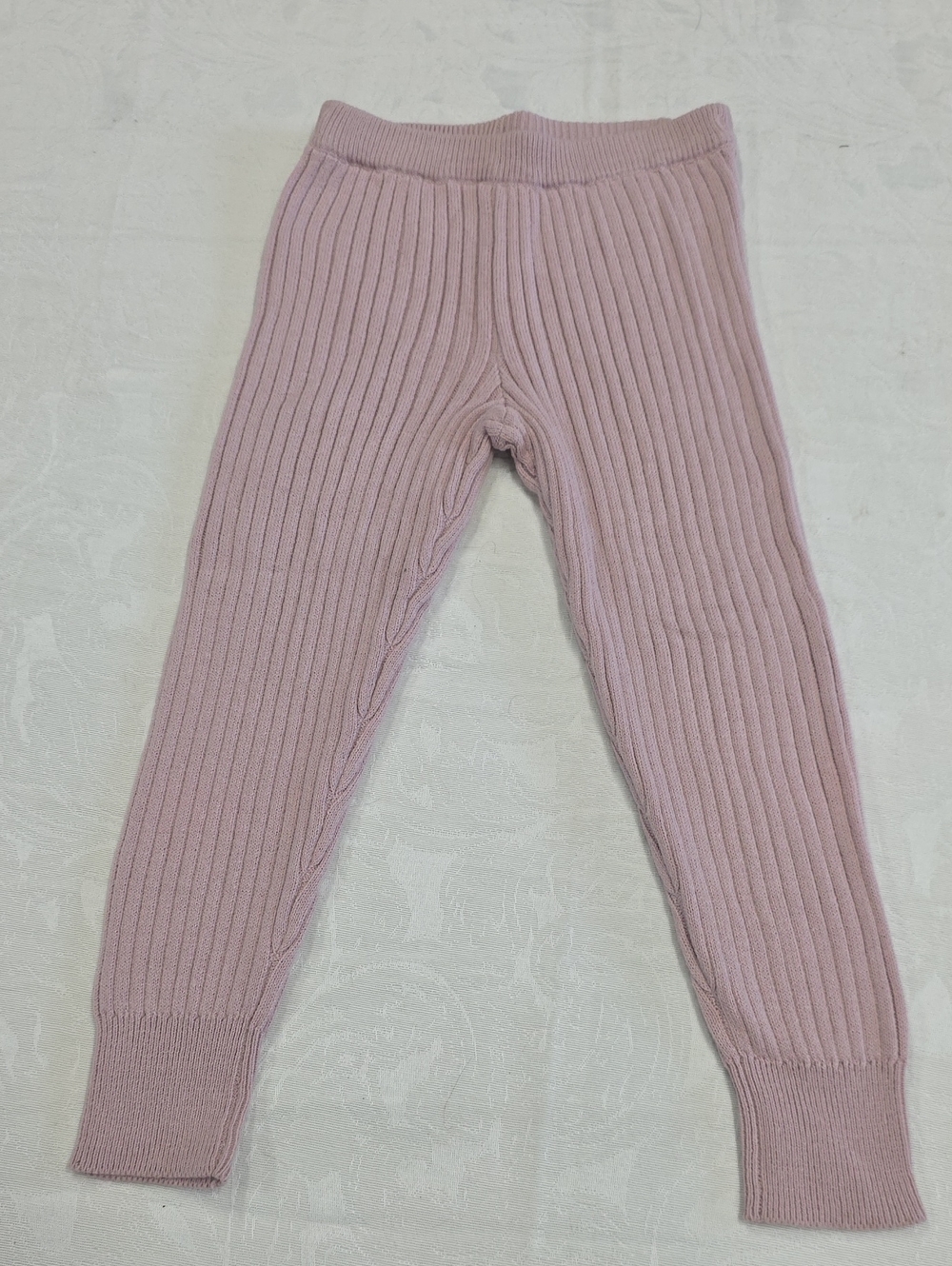 Joe Fresh Ribbed Knit Toddler Leggings - Pink - Size 3